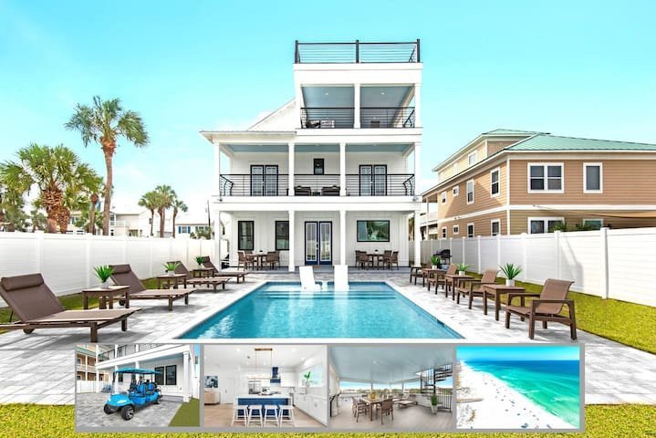 Nautilus brand new (2023 build) designer 8 bedroom ocean view home